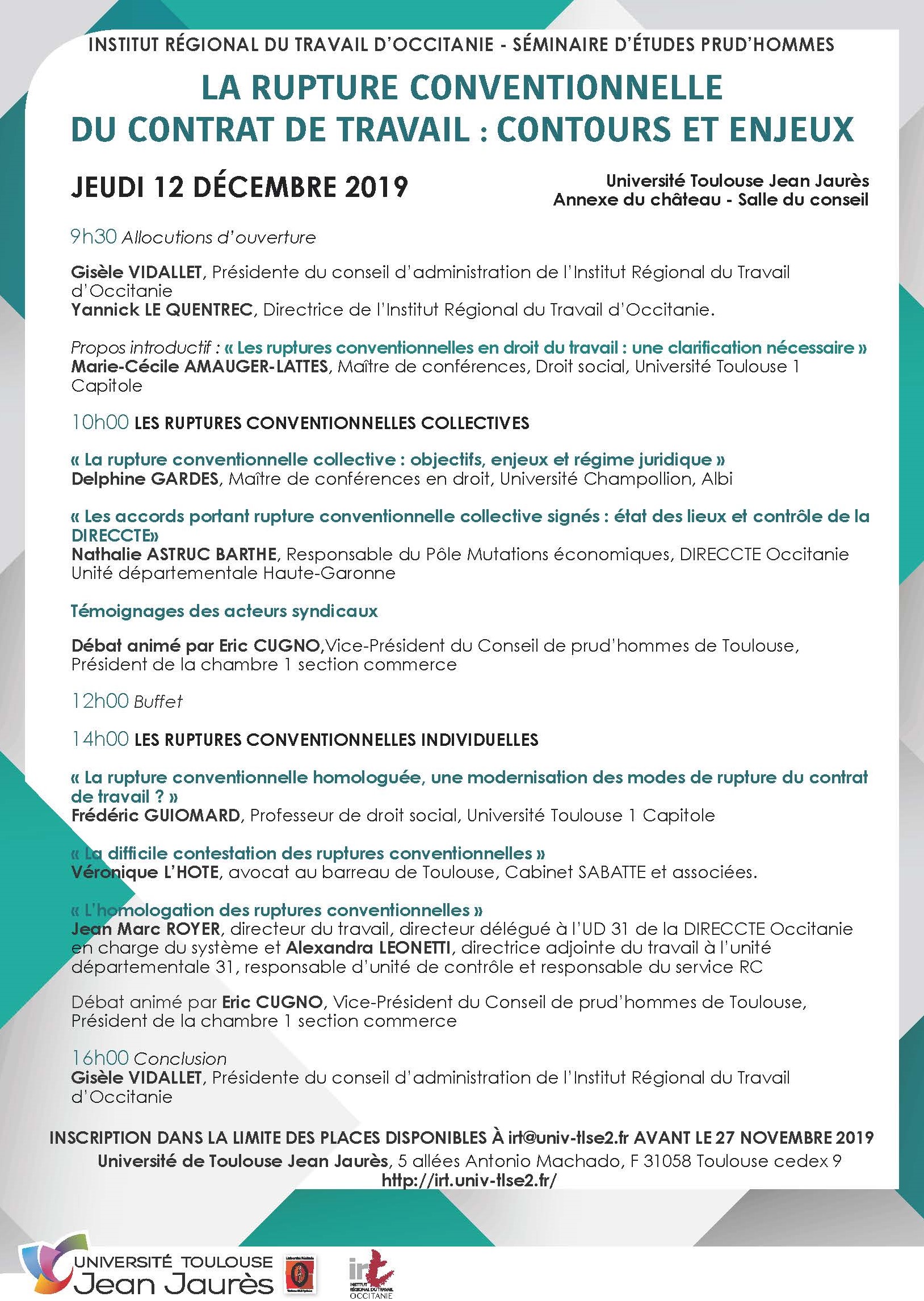 Flyer séminaire CPH 2019